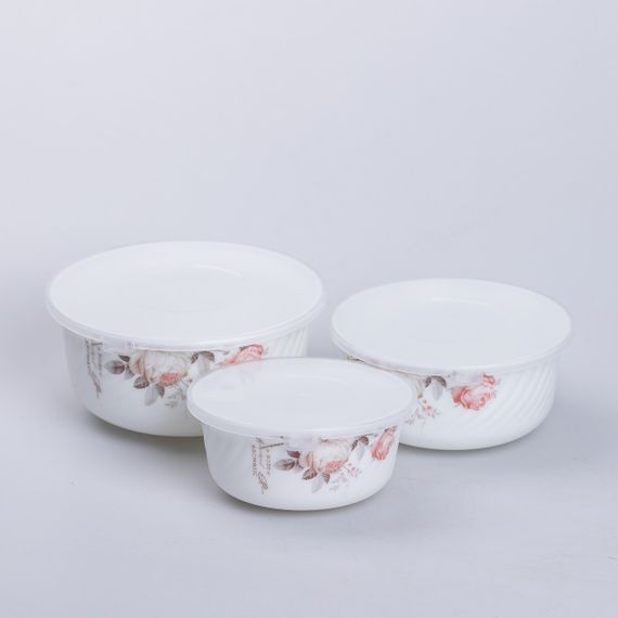 Набор пищевых контейнеров керамических Rose Hip 0,55/0,95/1,35 л | Зображення 2