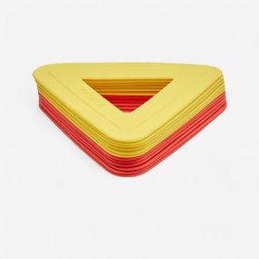 Пласкі диски 12 штук оранжеві/жовті - Без розміру