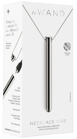 Вібратор підвіска leWand (срібний) sexstyle