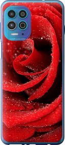 Чехол на Motorola G100 Красная роза "529u-2359-17620"