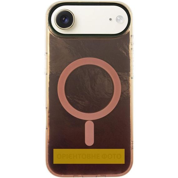 Чохол TPU Shiny Mountain (MagFit) для Apple iPhone 17 Air (6.6") Green / Blue Chocolate | Зображення 1