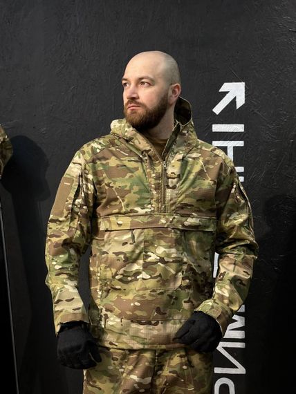 Тактичний Військовий Комплект Мультикам Полегшений Gladiator Анорак Куртка + Штани Джогери MTP | Зображення 8