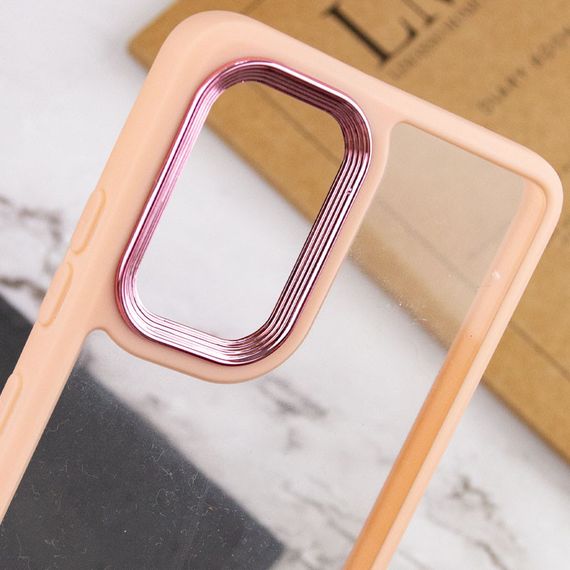 Чехол TPU+PC Lyon Case для Xiaomi Redmi Note 11 (Global) / Note 11S TPU+PC, Pink | Зображення 4