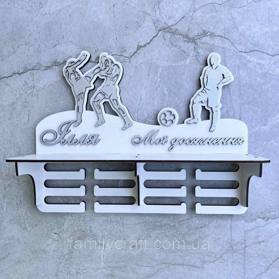 Медальница с полкой деревянный держатель для медалей Органайзер для наград