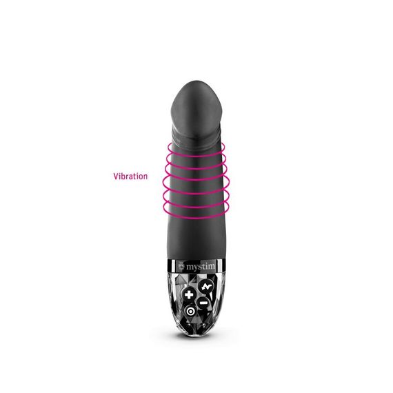 Вібратор з електростимуляцією Mystim Real Deal Neil Black Edition | Зображення 5