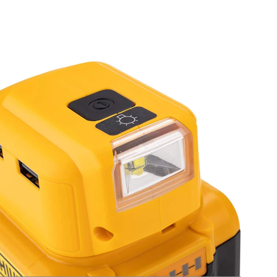 Адаптер SV DCB090 A901 для акумуляторів DeWalt USB, USB Type C, DC з ліхтариком (sv3769) | Зображення 6