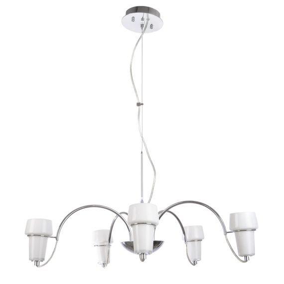 Люстра подвесная для гостиной E14 40W CH (BR-509S/5)