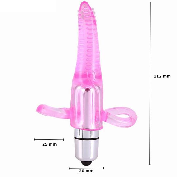 Міні-вібратор (Язик) Babydoll Міні Вібратор Рожевий 260-2 | Зображення 6