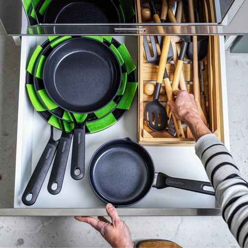 Сковорода гриль GreenPan Smart CC003106-001 28 см черная | Зображення 3