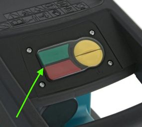 Ущільнення захисне панелі керування подрібнювача гілок Makita UD2500 (652023655)