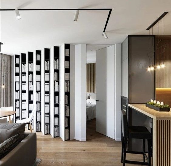 Светильник трековый поворотный LED 413/18W WW WH/BK COB | Зображення 4