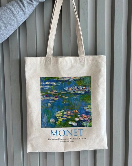 Екошопер Букопт ВК4063 MONET «Водяні лілії» бежевий | Зображення 8