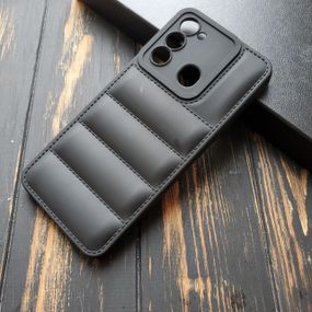 Чохол силіконовий Down Jacket для Tecno Spark Go 2022 / 8C колір Чорний