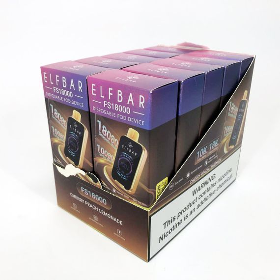 ELF BAR FS18000 смак Вишня Персик Лимон (Cherry Peach Lemon) (ws14473) | Зображення 1