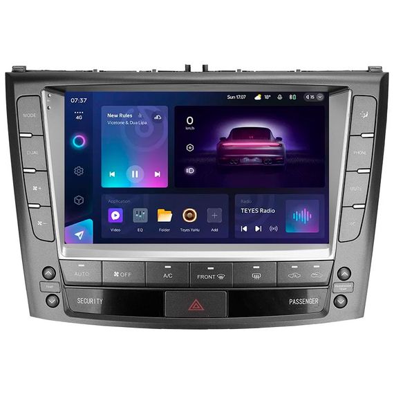 Штатна магнітола Teyes CC3 2K 6+128 Gb Lexus IS250 XE20 (Hm) 2005-2013 (B) 9" (L3)