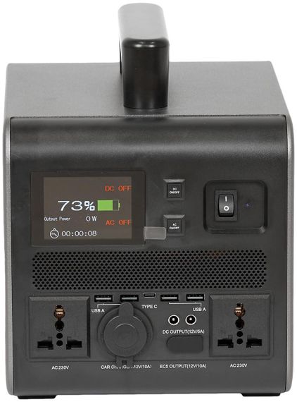 Портативна електростанція Houny 512 Вт·ч/750 Портативна зарядка Електрогенератор Зарядна станція | Зображення 3