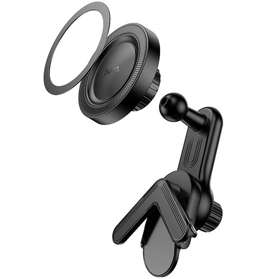 Магнитный держатель Hoco H57 Show (display corner) Black | Зображення 4