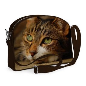 Сумка молодёжная College Котик 29x23 см