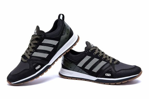 Кросівки демісезонні Adidas колір сірий, чорний, білий | Зображення 3