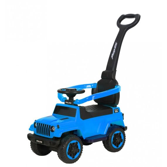 Каталка-толокар Spoko (Споко) SP-219 2в1 з батьківською ручкою синій (42400193) | Зображення 1