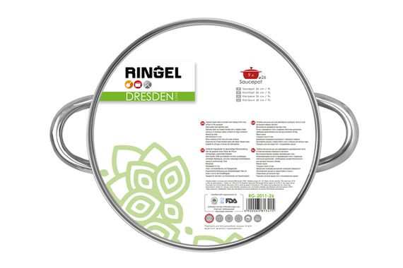Каструля RINGEL Dresden (9 л) 26 см (RG-2011-26) | Зображення 3