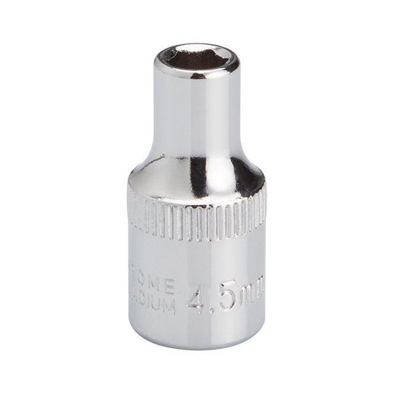 Головка шестигранна STORM 1/4", 4.5 мм, Cr-V INTERTOOL ET-0433 | Зображення 1