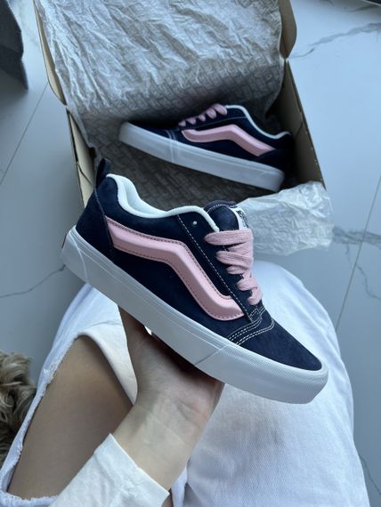 Кеди Vans KNU Skool Blue Pink(якість)  3019 | Зображення 6