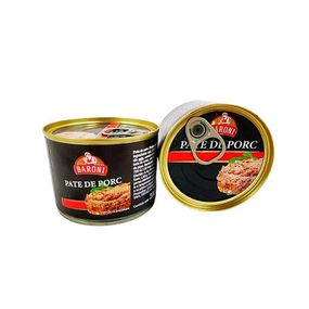 Паштет свинячий Baroni Pate de Porc, 200 г (Румунія), консерва м'ясна