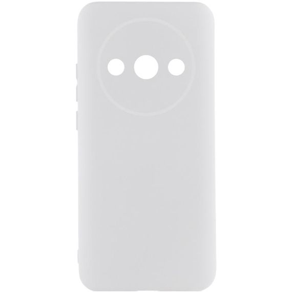 Чохол TPU GETMAN Liquid Silk Full Camera для Xiaomi Redmi A3 Білий / White