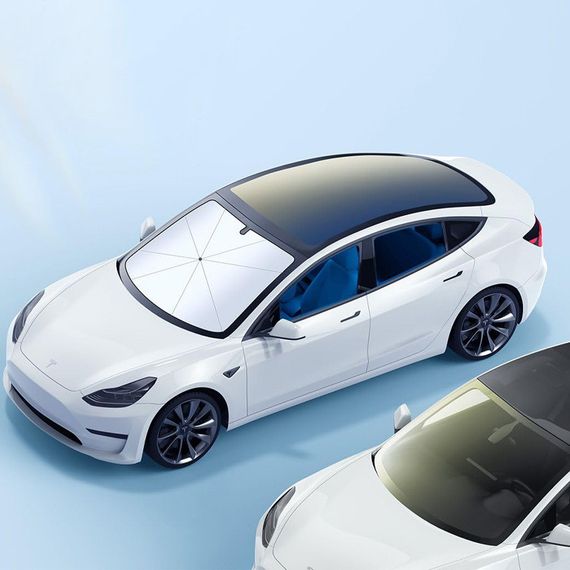Сонцезахисна парасолька для автомобіля Baseus CoolRide Series (C20656101111-0) Cluster Black | Зображення 5