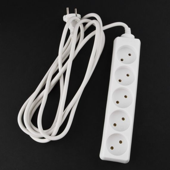 Сетевой удлинитель X-5C/3 2x1.5 WH
