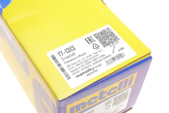 Піввісь передня  L Ford Fiesta 1.6TDCi МКПП Fusion 2.0 04-12 25z 23z 615.4mm  +ABS45z  17-1313 | Зображення 1