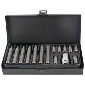 Набір біт Ultra TORX 10мм 15шт S2 (метал кейс) 4016912