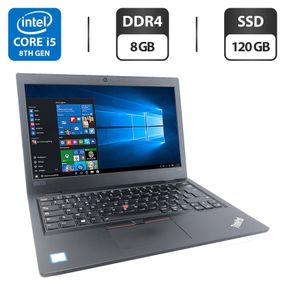 Ультрабук Lenovo ThinkPad L390 / 13.3" (1920x1080) IPS / Intel Core i5-8265U (4 (8) ядра по 1.6 - 3.9 GHz) / 8 GB DDR4 / 120 GB SSD / Intel UHD Graphics / WebCam б/в