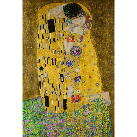Пазл "Густав Климт. Поцелуй" 500 элементов 37542 Trefl Art, на листе (5900511375428) | Зображення 2