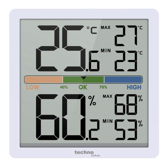 Термогігрометр Technoline WS9472 White (WS9472) | Зображення 1