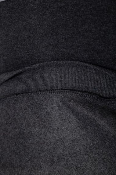 Батник чоловічий на флісі, колір темно-сірий, 244R2556 | Зображення 5