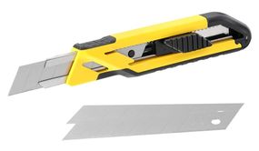 Нож Stanley выдвижной "Comfort", 18мм, 3 лезвия, фиксатор (STHT10266-0)