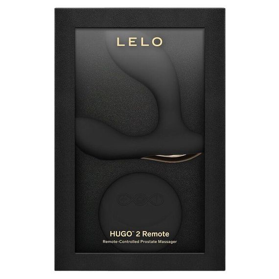 Массажер простаты LELO Hugo 2 Remote Black, 2 мотора, очень мощный, пульт ДУ sexstyle | Зображення 3