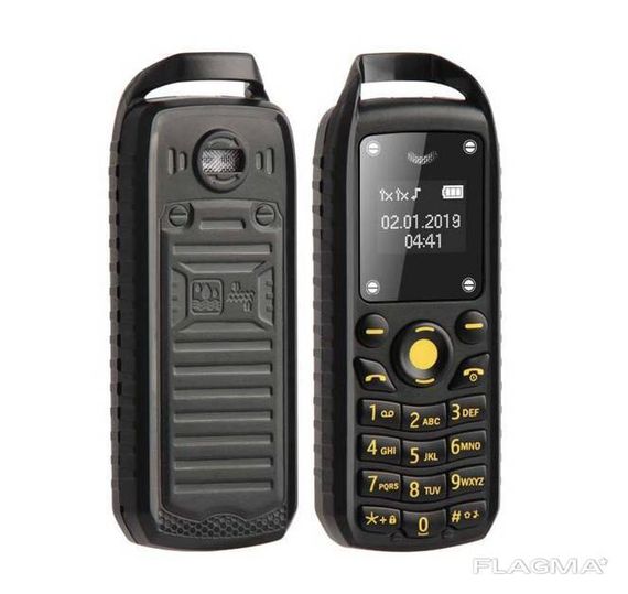 Мини мобильный телефон Gt Star CAT B25 (2 Sim) черный | Зображення 1