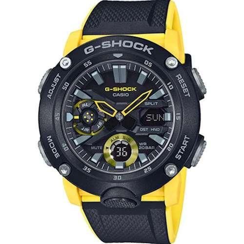 Годинники чоловічі водонепроникні протиударні Casio G-Shock GA-2000-1A9ER Оригінал (модуль 5590)