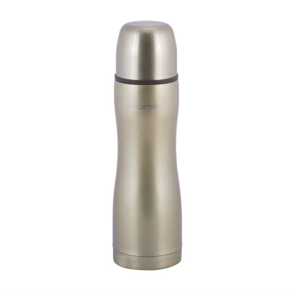 Термос бежевый 500ml из нержавеющей стали