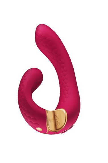 Вібратор-кролик Shunga Miyo Raspberry, Малиновый | Зображення 1
