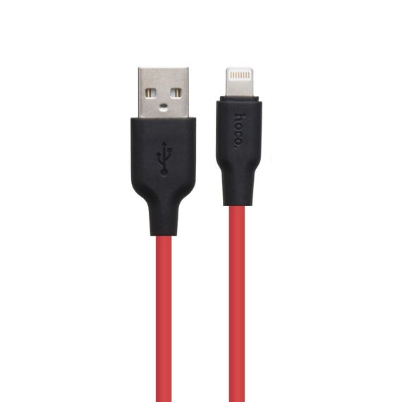 USB Hoco X21 Plus Silicone Lightning 0.25m | Зображення 2
