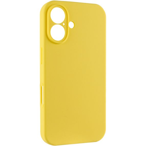 Чохол Silk Full Camera Protective (AA) NO LOGO для Apple iPhone 17 (6.3") Жовтий / Yellow