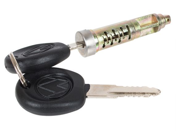 VW Transporter T4 (90-03) личинка замка багажника задньої ляди 701829239, Фольцваген Транспортер Т4 | Зображення 1