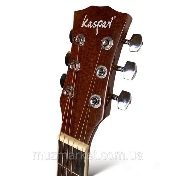 Гітара акустична Kaspar K206C SB (чохол, скарбничка, медіатор, струна, ключ) | Зображення 7