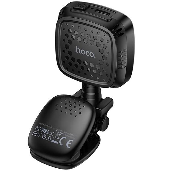 Портативна лампа для селфі Hoco K28 Square Selfie Light 200 mAh Black | Зображення 1