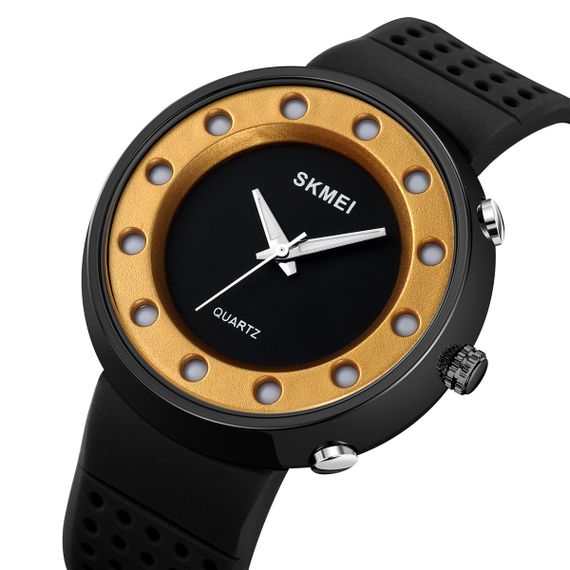 Спортивний чоловічий годинник Skmei 2132GD Gold | Зображення 2