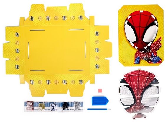 Набір Disney Мозаїка алмазна 3D в рамці Spidey | Зображення 2
